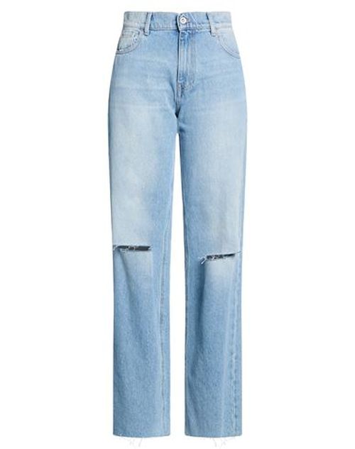 Woman Jeans Blue Size M Cotton