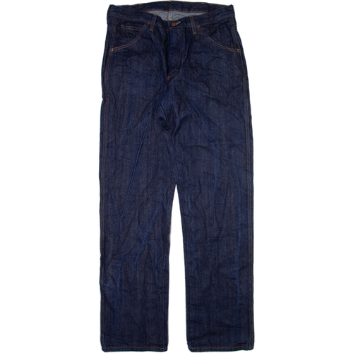 ROUND HOUSE Mens Jeans Blue Regular Straight W