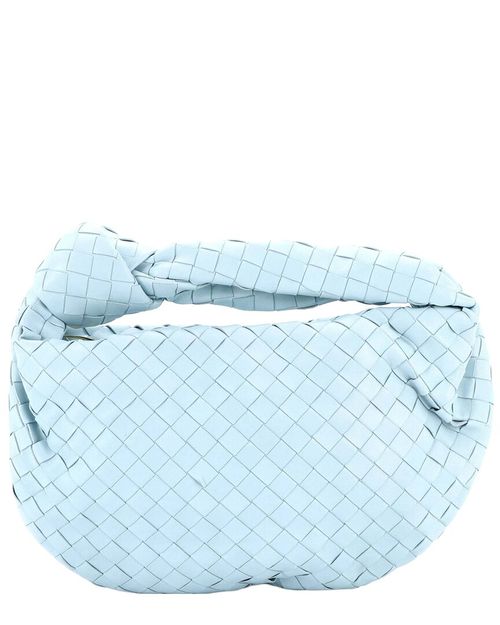 Blue Intrecciato Nappa Jodie Hobo Teen (Authentic Pre-Loved)