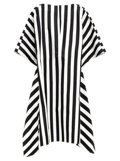 Dress La Tunique Moisson In Striped Cotton