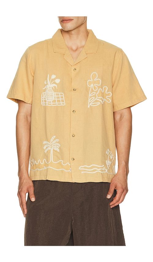 Marine Layer CHEMISE SOL en Orange. S. Also en M, L, XL/1X