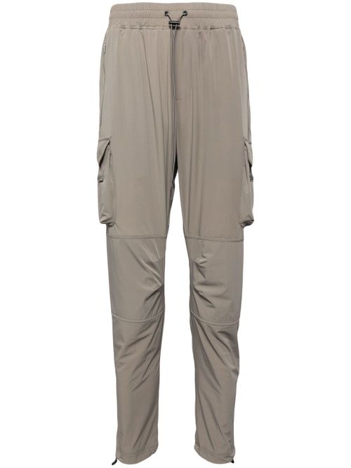 Straight-leg cargo pants - Brown