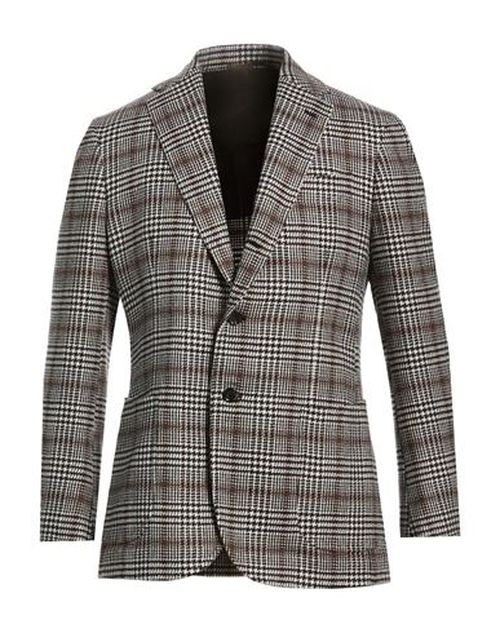 Man Blazer Chocolate brown Size 38 Cashmere