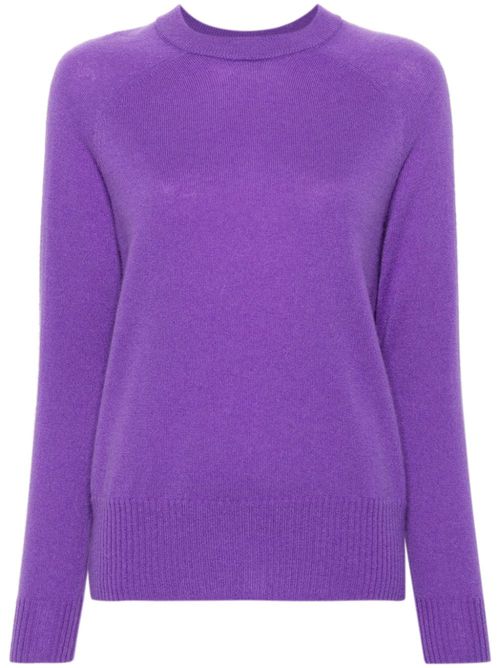 Monument open twist sweater - Purple
