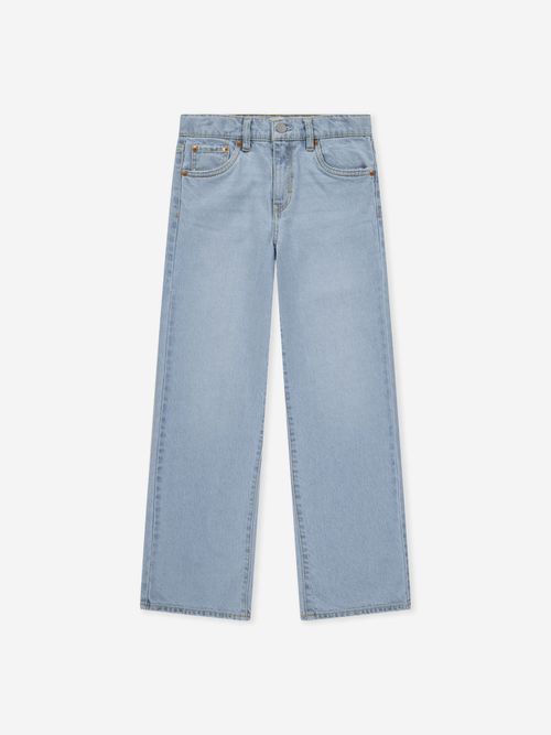 Levi's Kids Wear Girls Wide Leg Jeans in Blue 10 Yrs
