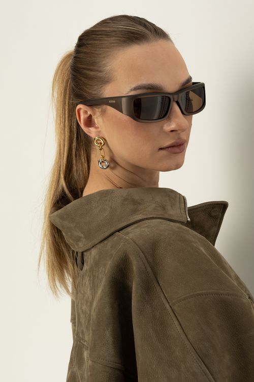 Jacquemus Sunglasses, Unisex, Brown