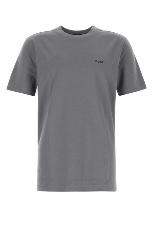 Dark Grey Cotton T-shirt
