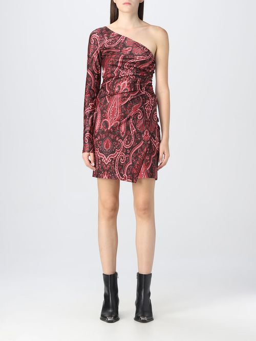 Dress Woman color Burgundy