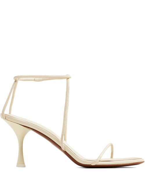 70mm Nenque heeled sandals - Neutrals