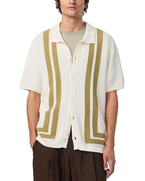 Ares Knit Button Down Shirt