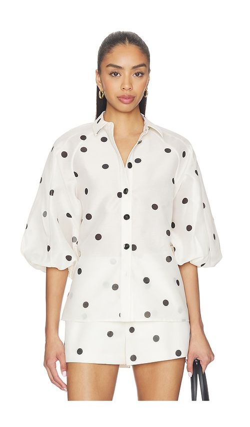 Alexis Cambridge Top in Ivory,Black. - M also in L
