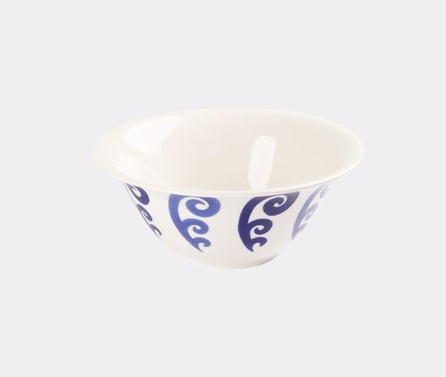 'athenee Peacock' Salad Bowl, Blue