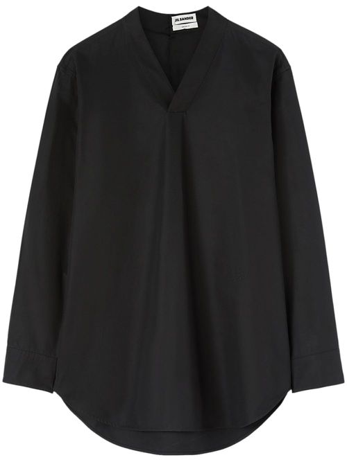 Saturday P.M. cotton shirt - Black