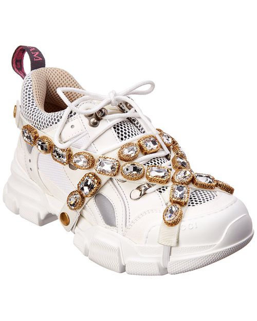 Flashtrek Leather & Mesh Sneaker