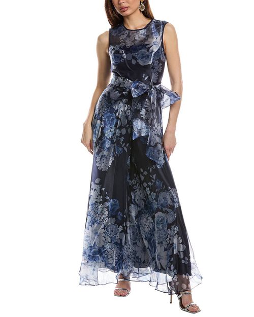 Organza Wide Leg Jumpsuit