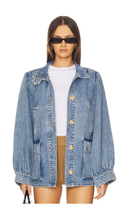 Steve Madden Marceline Jacket in Denim-Medium. M. Also in