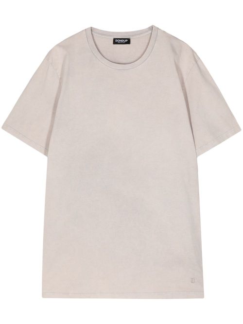 Fade-dyed cotton-jersey T-shirt - Neutrals