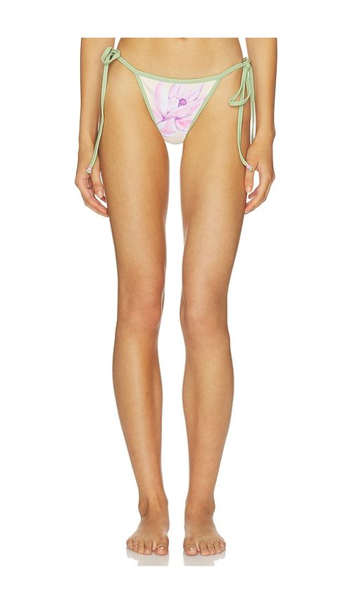 Juliet Johnstone The Bailey String Bikini Bottom in White. - XS also in S