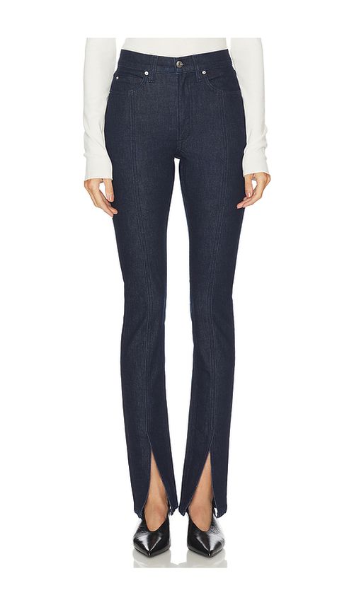 GRLFRND Bryn Split Hem in Blue. 24. Also , 26, 27, 28, 29, 30