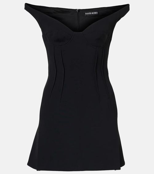 Off-shoulder minidress