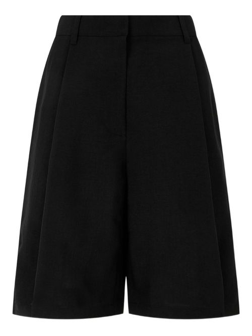 Pleated shorts - Black