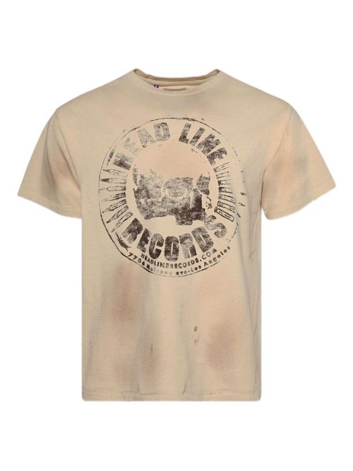 Rush graphic-print T-shirt - Neutrals