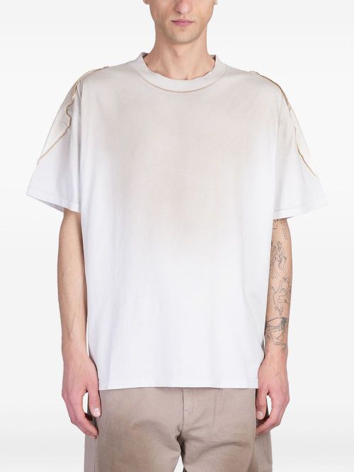 CULTURA Biker T-shirt - Neutrals