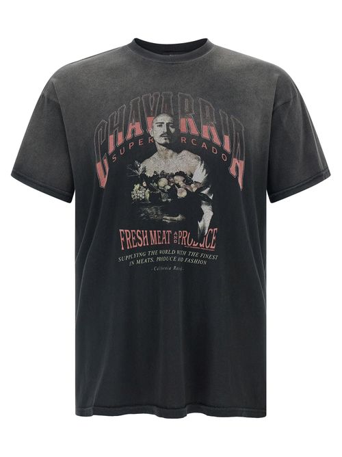 Vintage Washed Graphic T-shirt — charcoal
