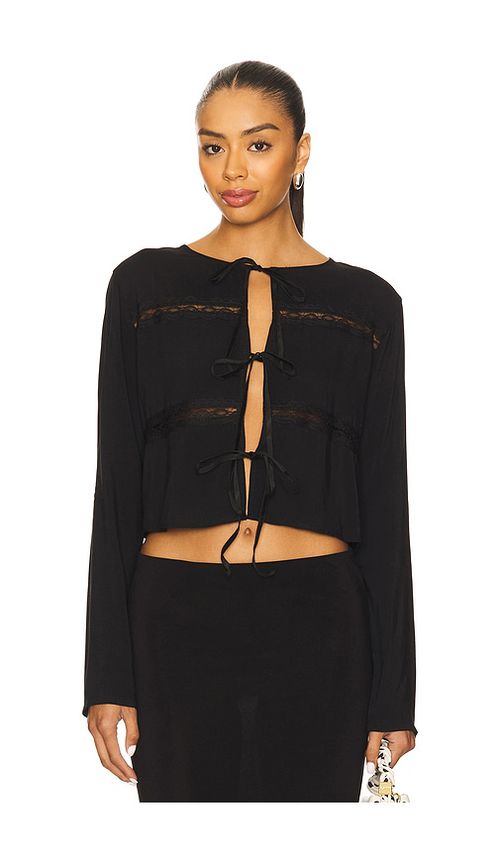 Bella Venice The Camille Top in Black.  S also in L