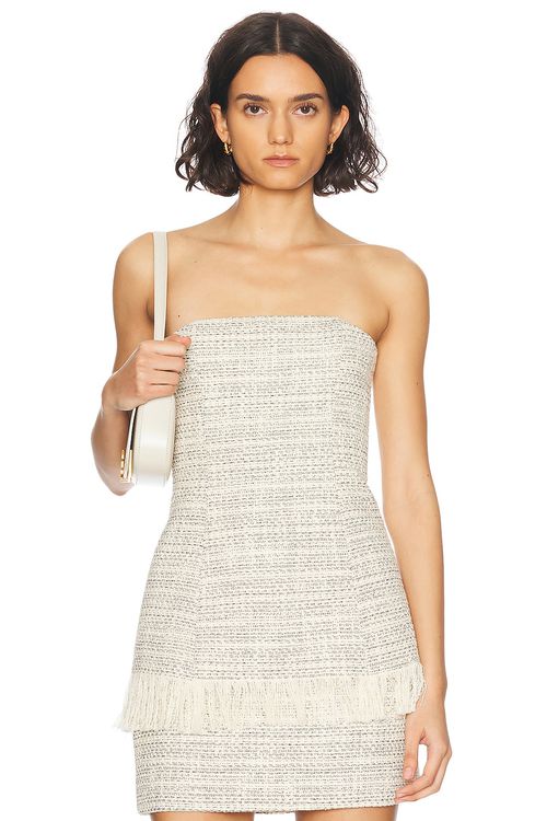 Staud Silvia Top in Ivory Multi - Ivory.  8 also in 0
