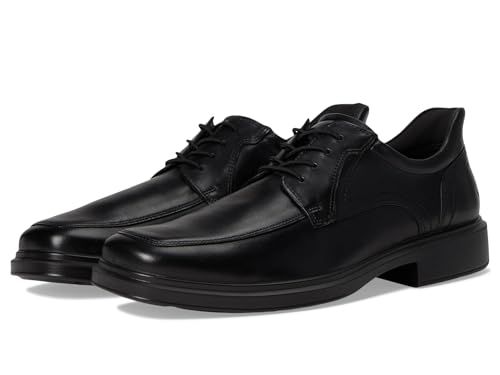 ECCO Men's Helsinki 2.0 Easy Slip Apron Toe Tie Oxford