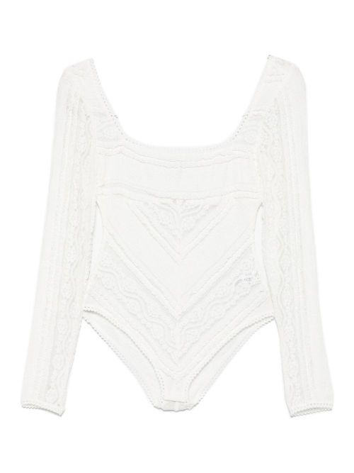 Charo Ruiz Ibiza Pati bodysuit - White
