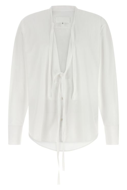 Raw Cut Hem Shirt