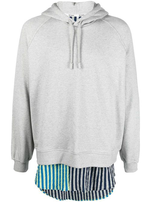 Long-sleeve hoodie - Grey
