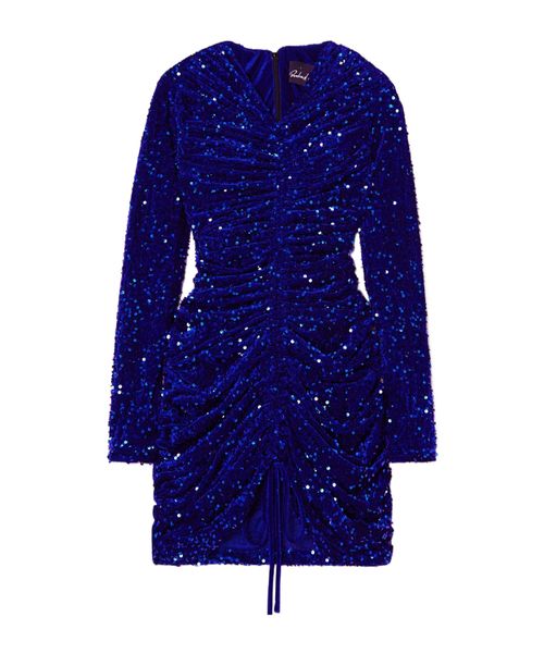 Velvet mini dress