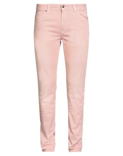 Man Pants Antique rose Size 36 Cotton, Elastane