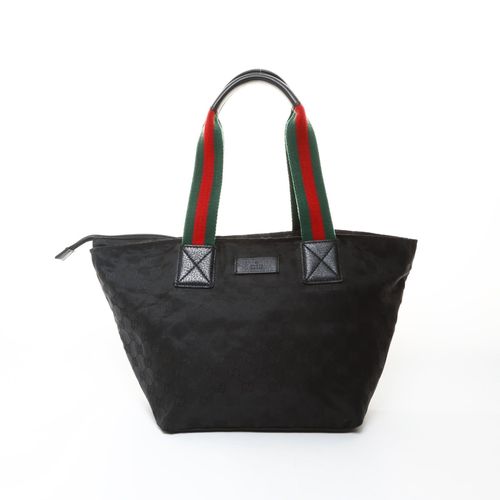 Gucci Black Handbag Tote Bag Pre-Owned