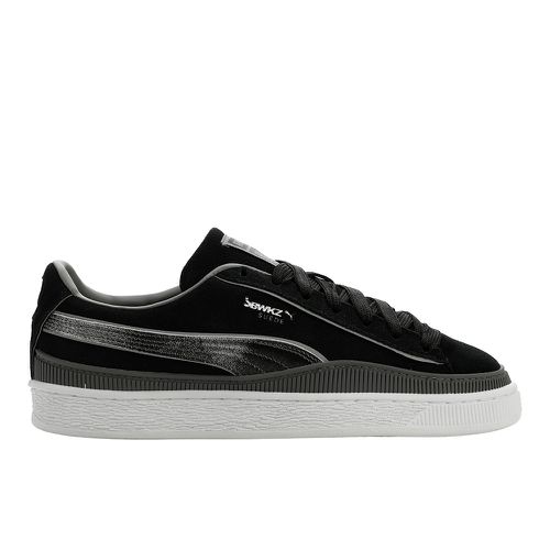 Suede Jabbawockeez Lace Up Sneakers