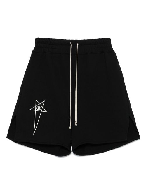 Rick Owens X Champion x Champions shorts - Black
