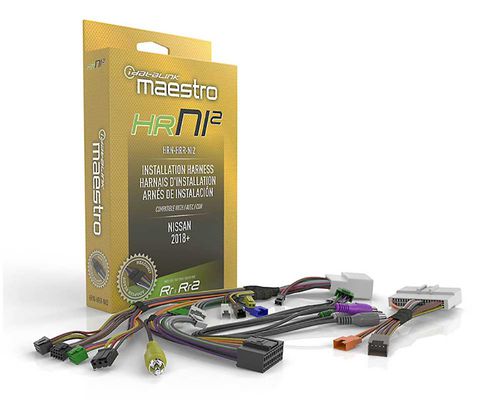 Maestro NI2 T-Harness For Select 2017-2020 Nissan Vehicles with HU Connectors