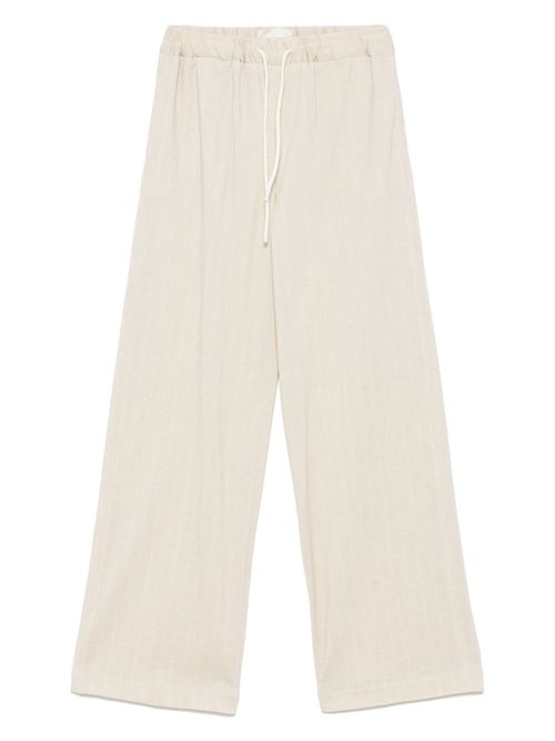 Circolo 1901 striped trousers - Neutrals