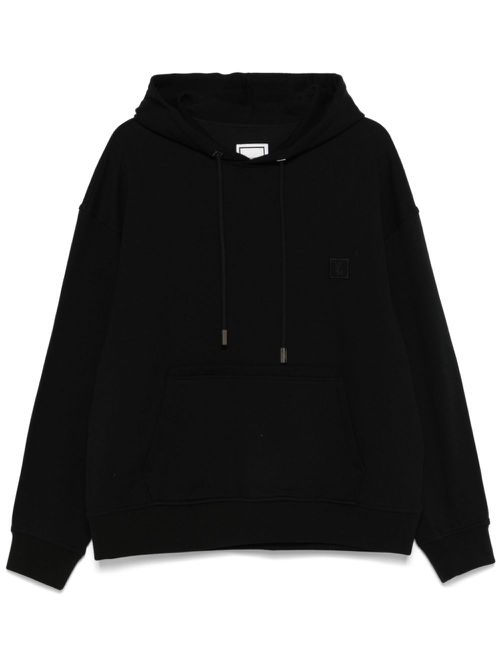 Printed hoodie - Black