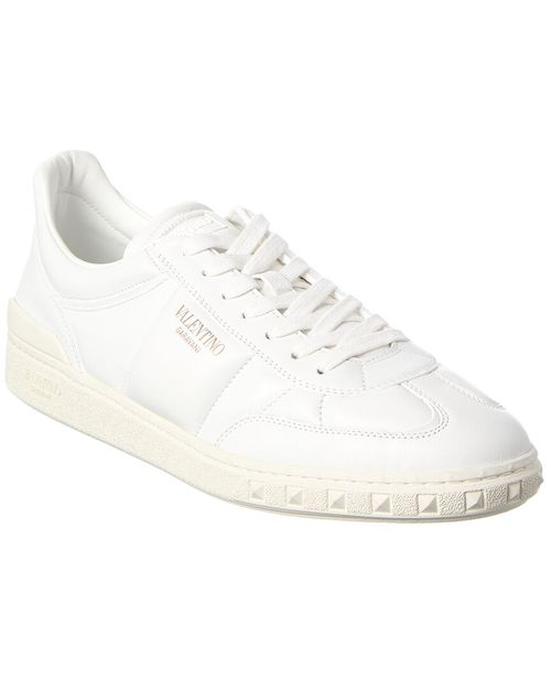 Rockstud Leather Sneaker
