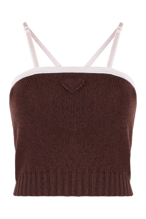 Ribbed Wool & Cashmere Top