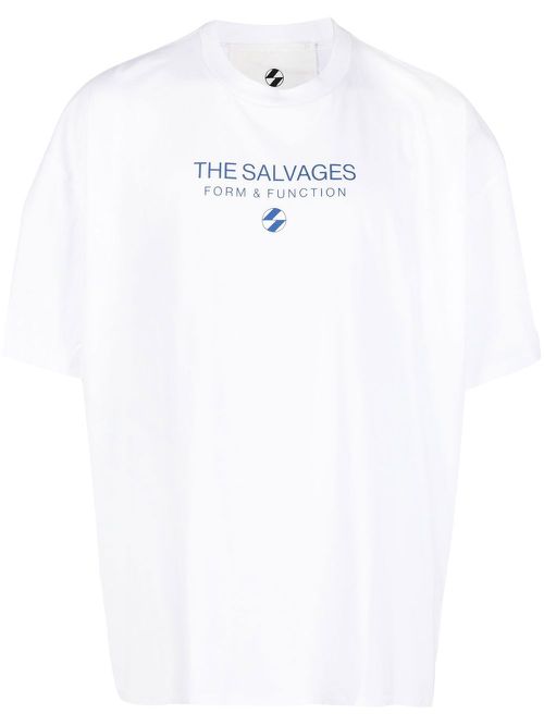 The Salvages logo-print T-shirt - White