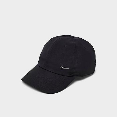 Kids Club Dri-FIT Metal Swoosh Strapback Hat in Black