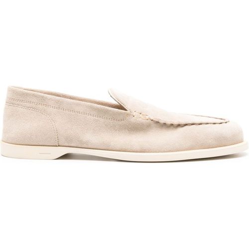 John Lobb Pace Suede Leather Loafer