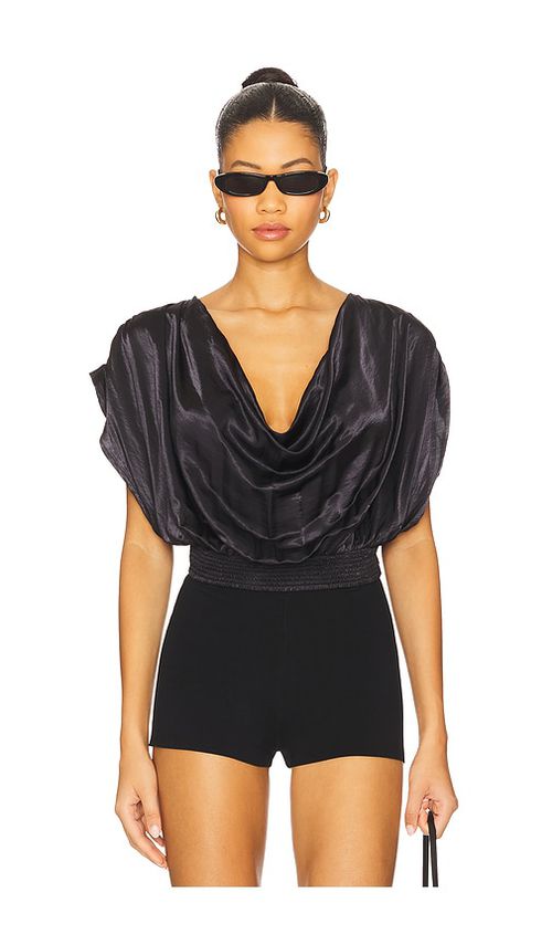 Free People x REVOLVE Cowl Cape Top in Black. -  XL also in L, M