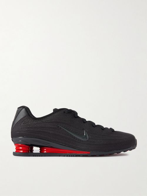 Shox Z Leather Sneakers - Black
