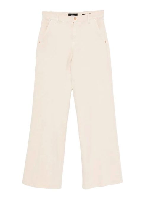 `Lotta Trouser Creme With Carpenter Details` Jeans
